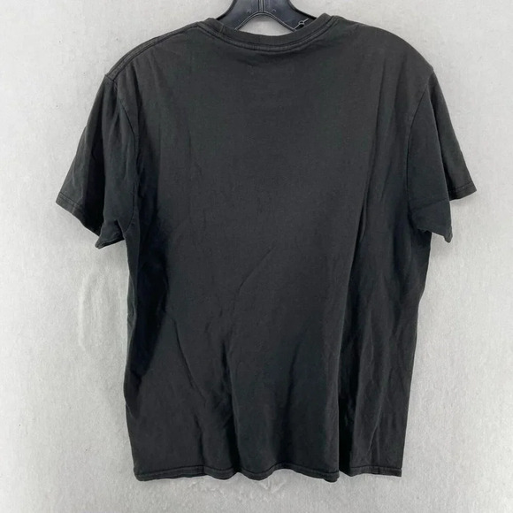 ACDC T-Shirt Women's Sz M Black ACDC Back In Black 1980 US Tour Crew Neck - Picture 7 of 10